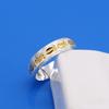 Wedding Ring Electro 5Mm Car Flower Ring, Male And Female Color Ring, Ring, Simple Jewelry