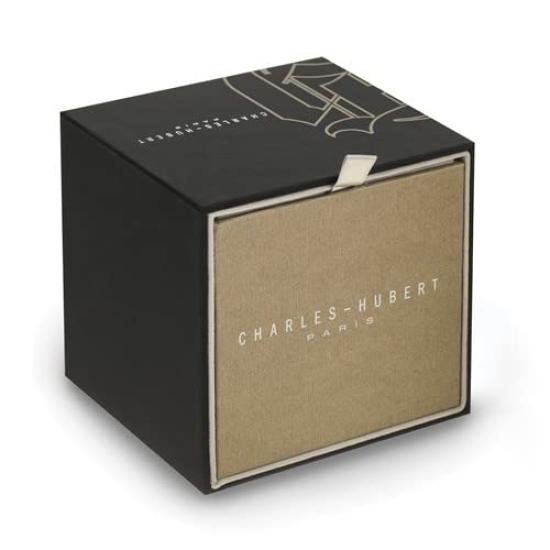 Charles Hubert, Paris Chronograph Date 4009-W Men's Silver Watch