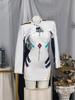 Evangelion Asuka & Rei Motorcycle Cosplay Leather Jacket Anime Set