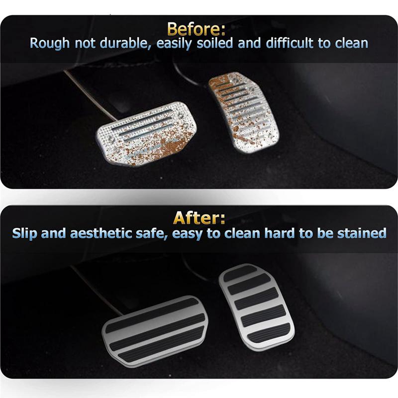 Foot Pedal Pads For Ford F150 2025-2025 Brake And Accelerator Gas Pedal Covers Car Pedals Replacement