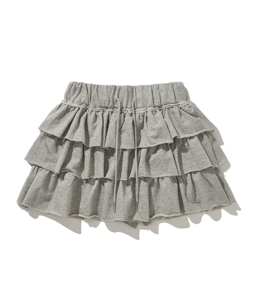 Dios Piece (Duc) Tutu Cotton Skirt Pants Gray
