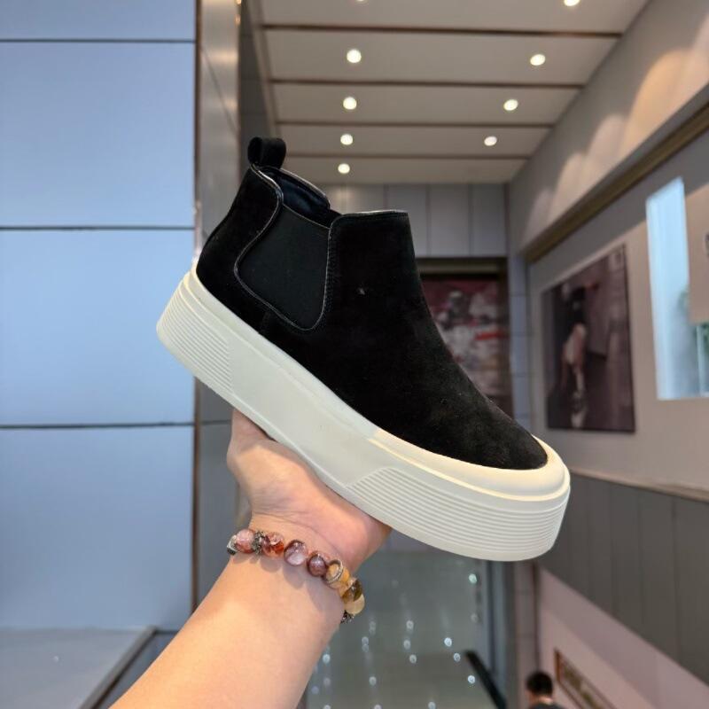 Shoes high-top autumn and winter new velvet cotton shoes casual high-end shoes 39