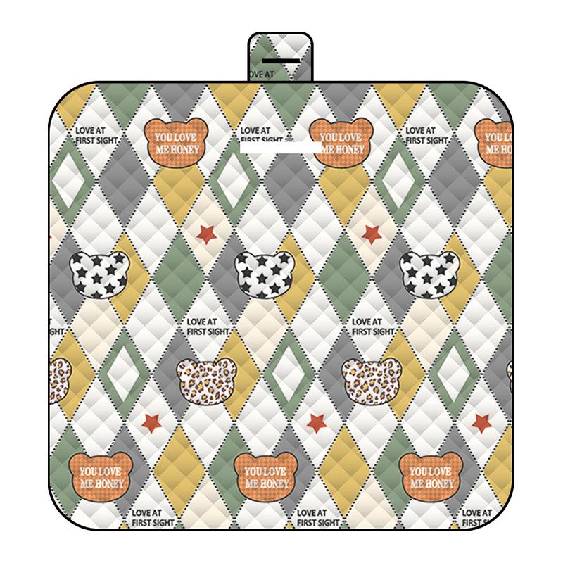 Ультразвуковой коврик для пикника, утолщенный водонепроницаемый и влагостойкий коврик, ткань для пикника, пляжный коврик, коврик для кемпинга, коврик для пикника на открытом воздухе 150*200cm