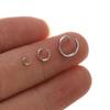 100pcs Stainless Steel Open Rings 3.5mm Vacuum Gold Plating Jump Rings Connectors DIY Jewelry Making Necklace Bracelet Supplies