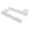 Practical New Front Bumper Bracket Auto Parts 6400A403 6400F-549 6400F550 White 6400A404 6400F-550 Replacement