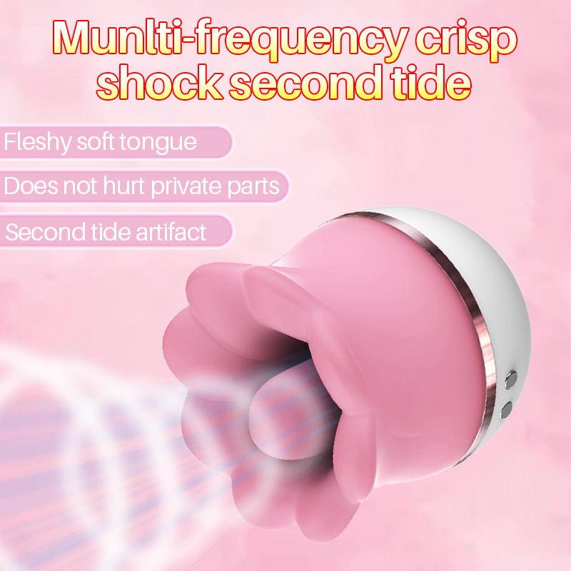 Saugvibrator Lippen Klitoris Stimulator Vagina Lecken Zunge Masturbator G-Punkt Massager
