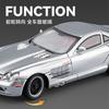 CSYBZ1 Benz SLR722S 24 Scale Diecast car Model Toy with Sound &Light Pull Back Boys Gift Collectibles
