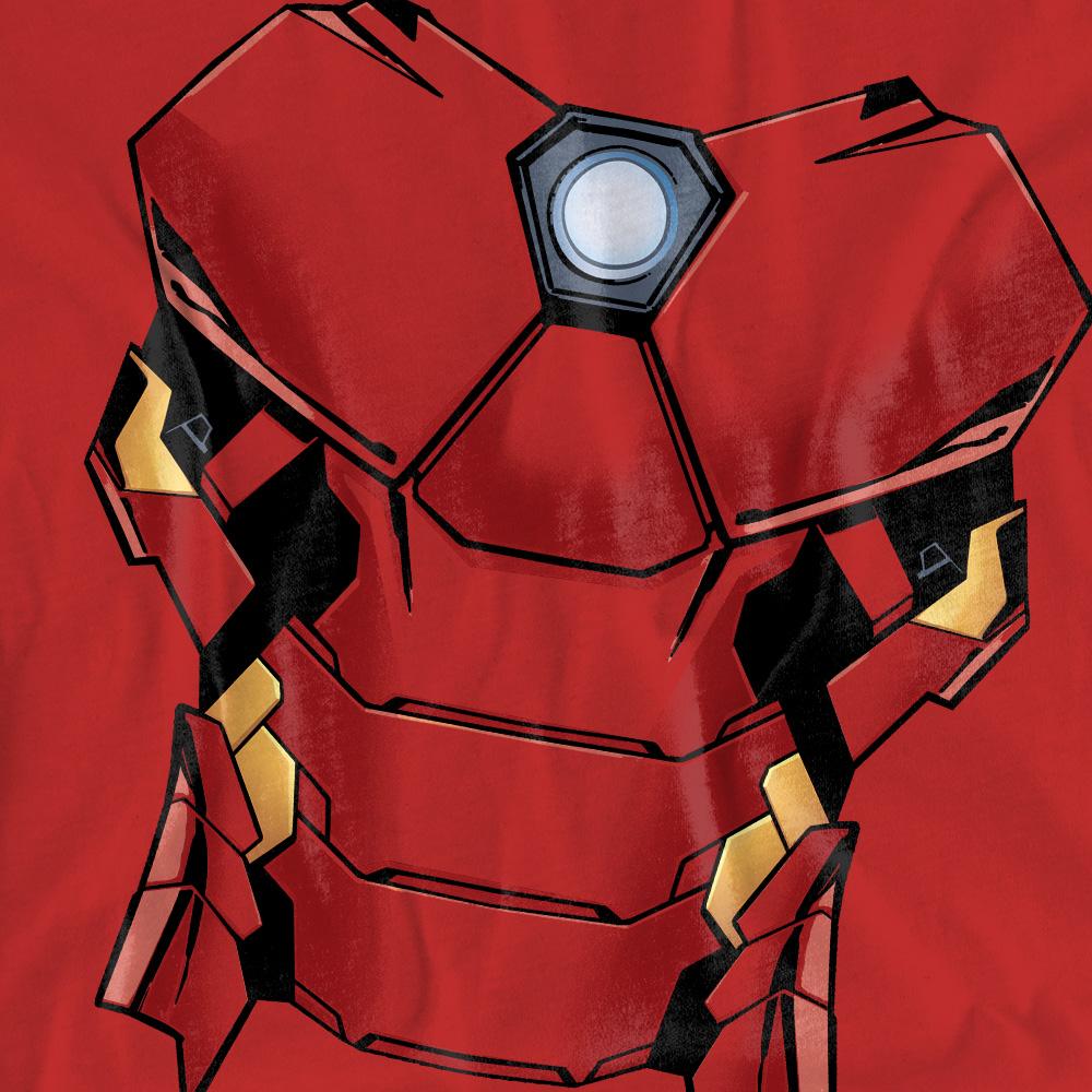 Iron Man Womens/Ladies Iron Man Costume T-Shirt