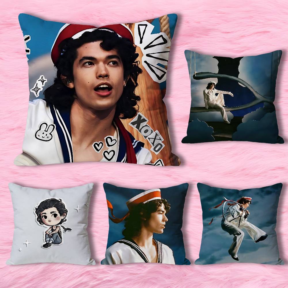 C-Conan G-Gray Wishbone Verschiedene Größen Quadratische Kissenhülle Für Auto Haus Schlafzimmer Dekor Individuelles Valentinstagsgeschenk