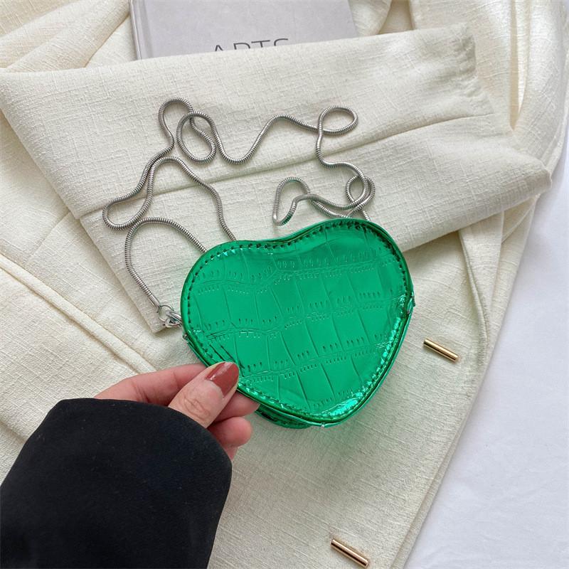 Trendy Heart-shaped Shoulder Bag For Women 2023 Stylish Summer Crossbody Bag