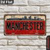 Retro Metal Aluminum Signs for Garage Yard Garden Cafe Bar Decor