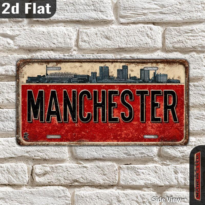 Retro Metal Aluminum Signs for Garage Yard Garden Cafe Bar Decor