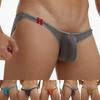 Vaata läbi Jockstrap punn kott G-String madala kõrgusega aluspesu hingav, populaarne meeste stringipüksid
