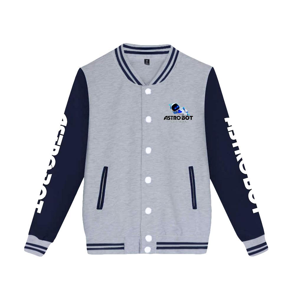 Astro Bot Bomber Jacket Women Men Oversized Harajuku Fashion Baseball Coat Jacket Female Streetwear Spring Autumn Bomber Outwear