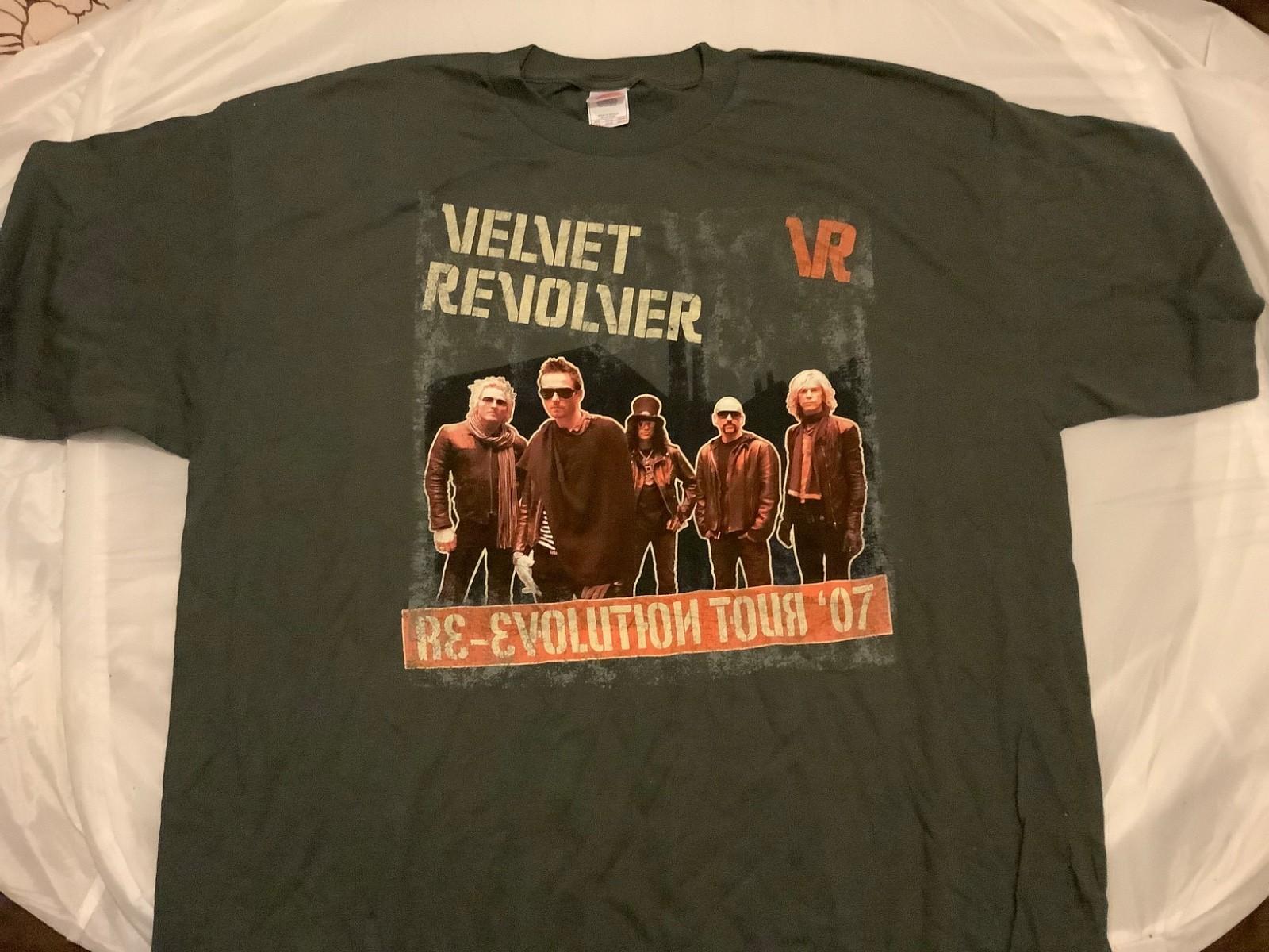 ** Velvet Revolver VR Re-Evolution 2007 Tour T-shirt (Size 2XL ONLY) Official ** XXXL