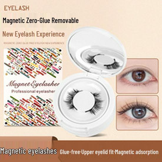 Quantum Magnetic Eyelash Set - False Magnet Eyelashes with Curler