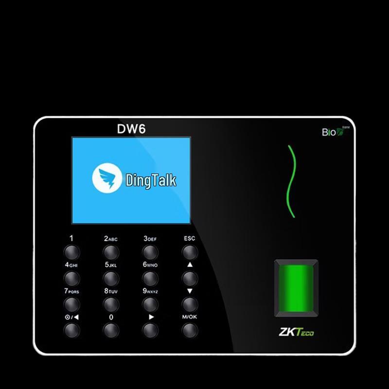 ZKTECO DingTalk Fingerprint Attendance Machine DW6