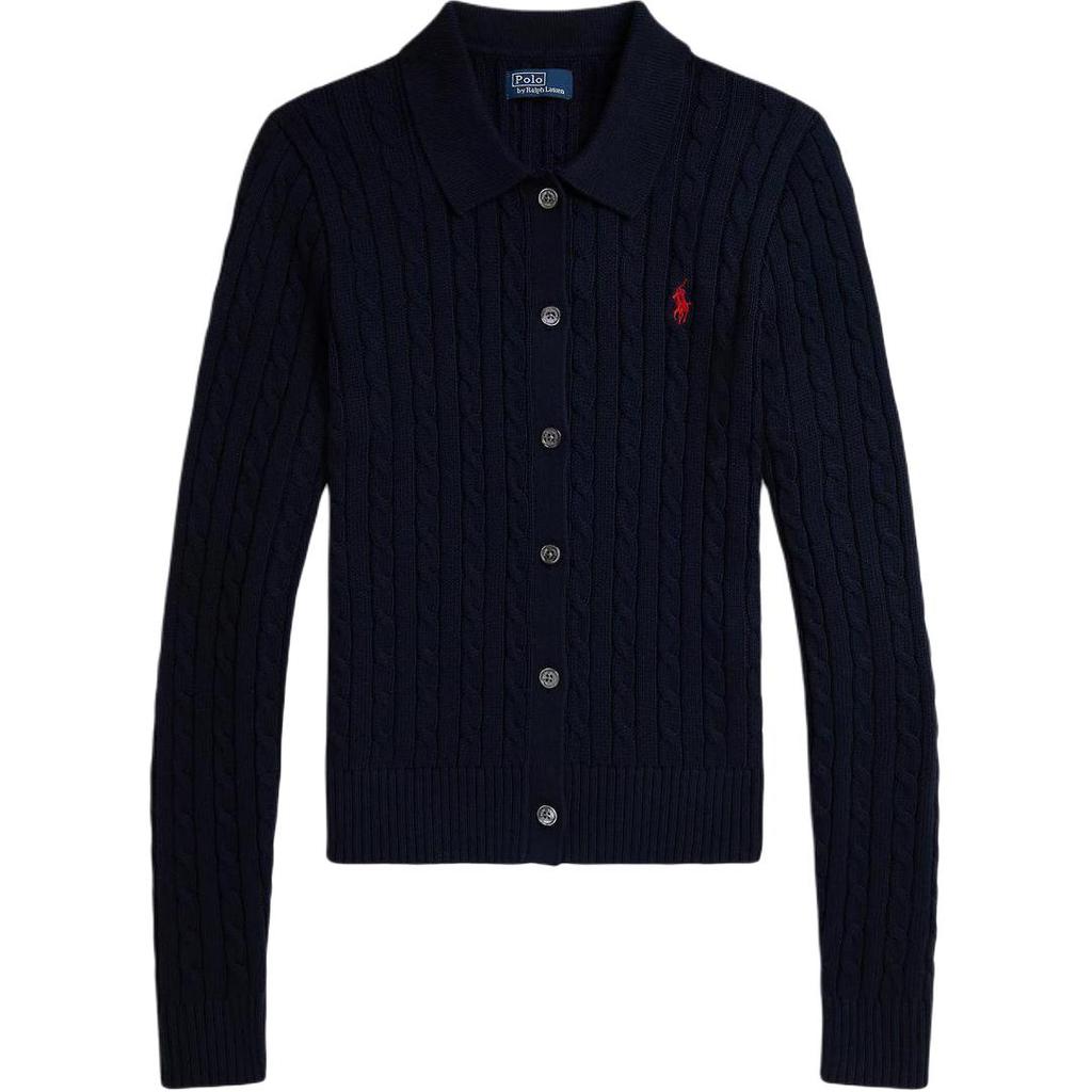 Polo Ralph Lauren Slim Fit Cable Knit Cardigan Women Knitwear WMPOSWENDW20482