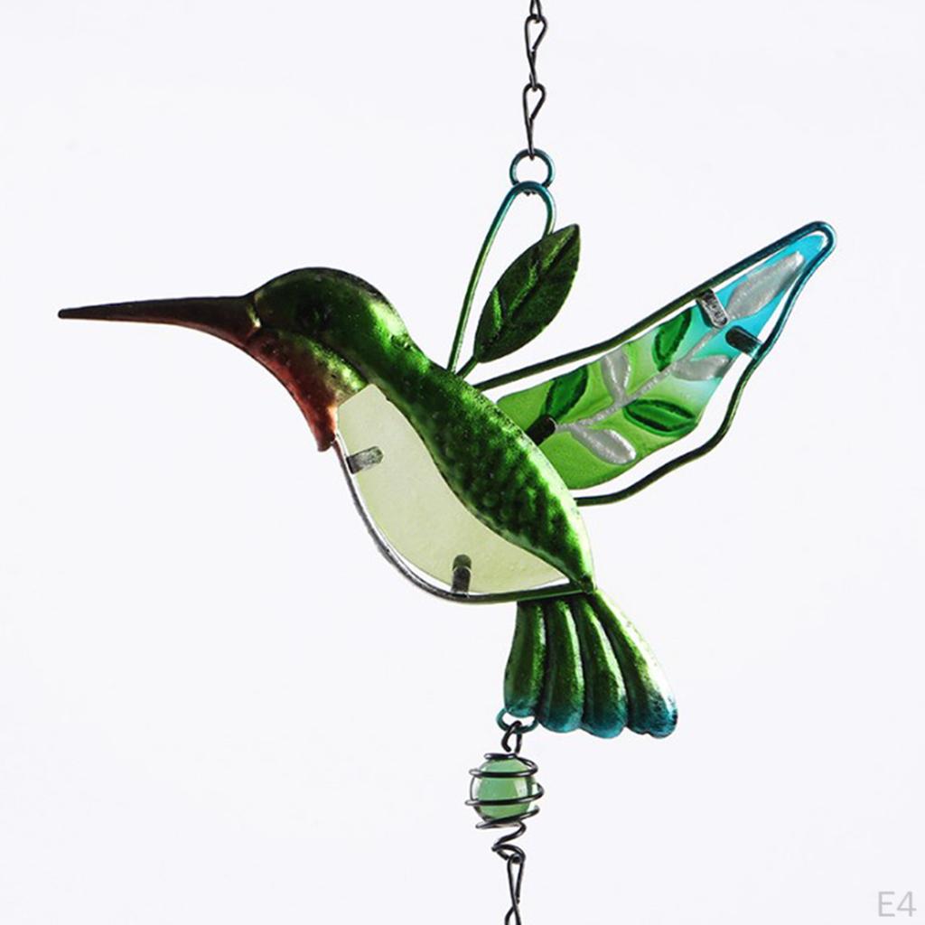 Kolibri / Libelle Metall Windspiel, Glocke, Windspiel für Entspannung, Anmut,