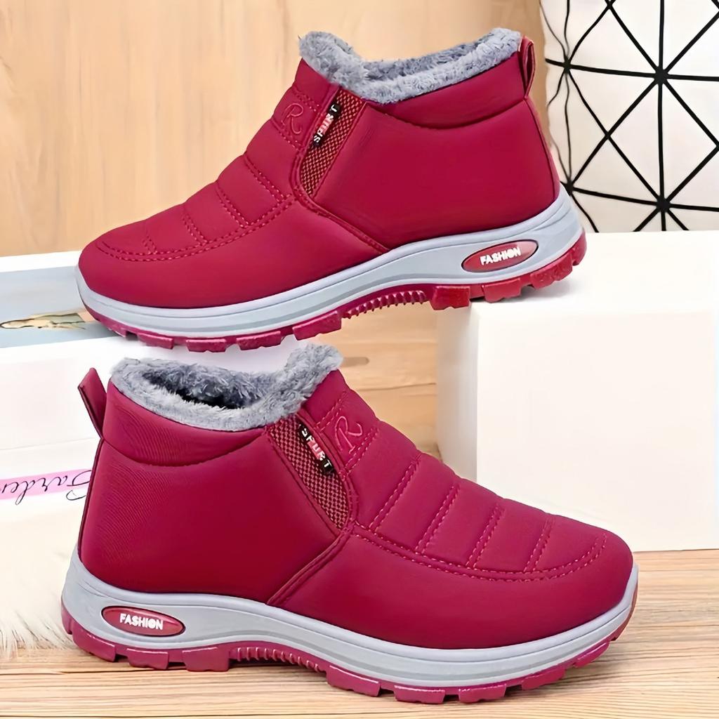 Cotton Shoes, Women's Shoes, Plus Size Women's Boots, Cold Resistant Shoes, Warm Shoes, Plush, Thick, Snow Boots, High Top Women's Shoes