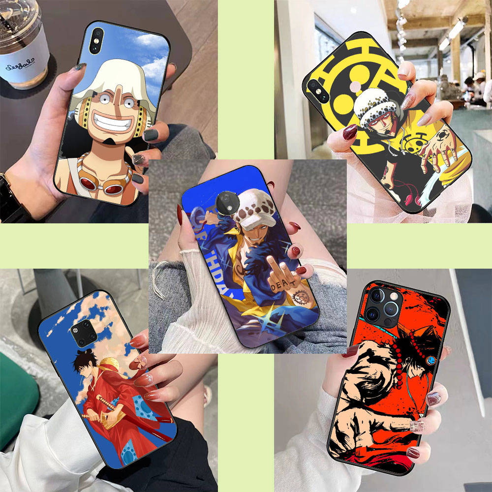 

DK-129 Trafalgar Law силиконовый чехол для iPhone 15 14 Xiaomi POCO M6 F6 Redmi Note 13 12 13C 8 9 Samsung S24 S23 S22 S21 FE Pro Plus Ultra Samsung Note 10 Lite бездна