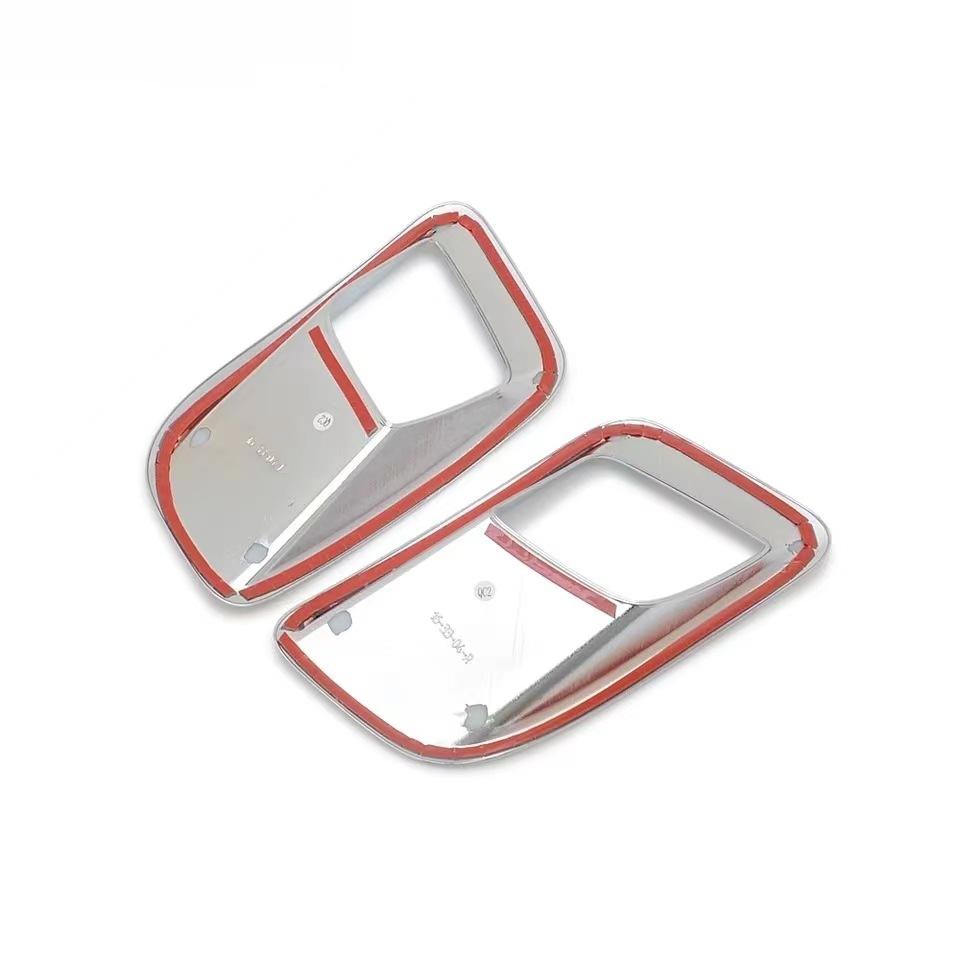 Suitable for Peugeot3008GT 4008Rear Fog Light Protector Carbon Fiber Pattern Bumper Light Sequin Stickers Change Decorative