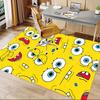 1pc Spongebob Squarepants Carpet for Playroom Bedroom Living Room Sofa Home Decor,kids Game Area Rug Non-slip Floor Mat Y7295