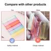30Pcs/Set Pencil Cover Assorted Colors Clear Vent Hole Heavy Duty Mini Protective Plastic Kids Wooden Pencil Extender School Supplies