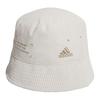 Adidas Logo Corduroy Fisherman Hat Women Hats White JH3716
