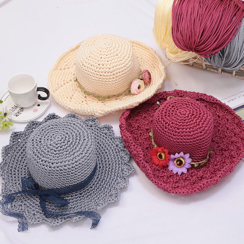 200g 3mm Color Nylon Cord Thread Crochet Hollow Line Macrame DIY Hand-woven Bracelet Braided Handicrafts Shoes Making DIY