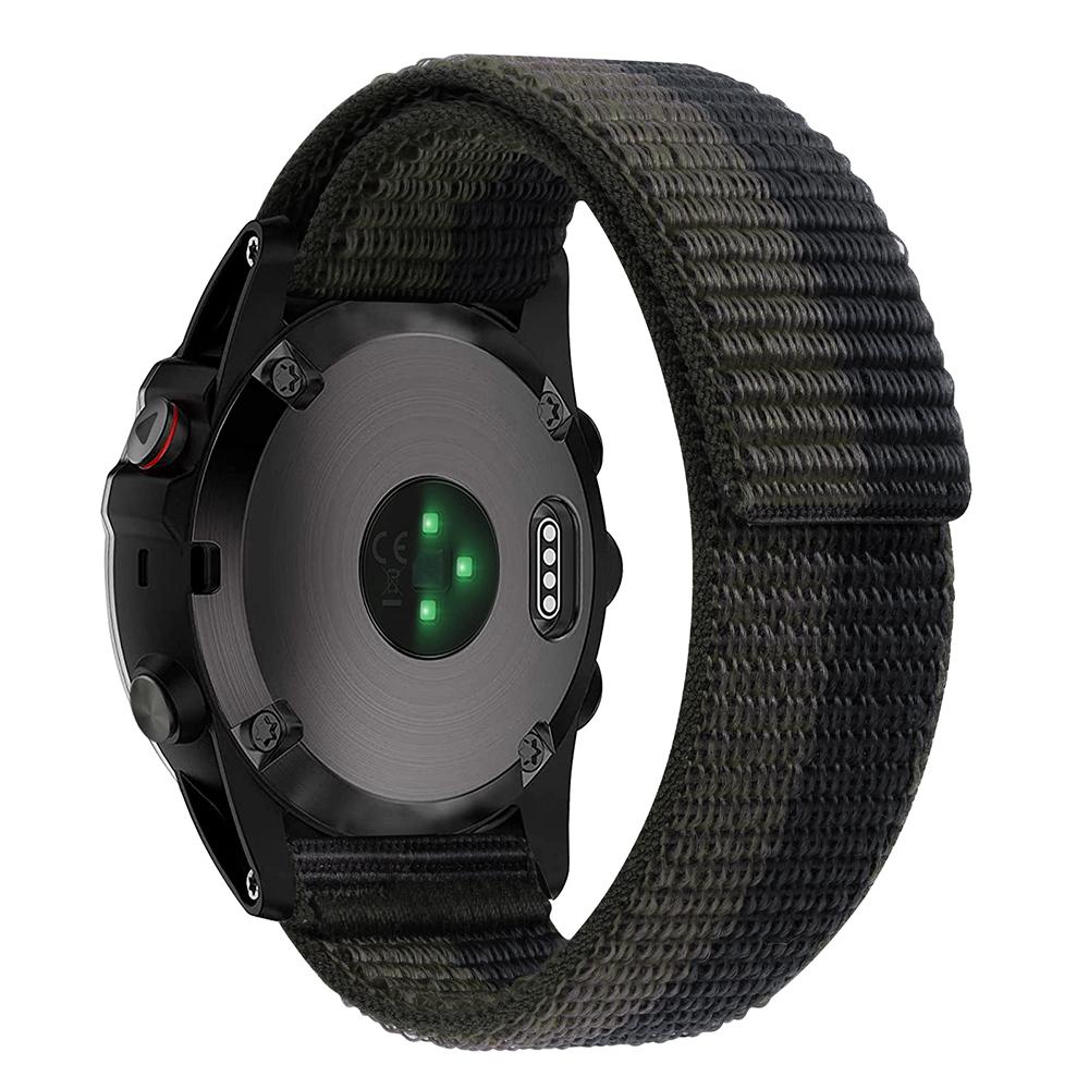 22mm 26mm QuickFit Nylon Loop Strap For Garmin Tactix 7 AMOLED Delta Bravo Band For Garmin Fenix 8 7X 6 PRO 5 Braided Watchbands