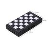1set Mini International Chess Folding Magnetic Plastic Chessboard Board Game Portable Kid Toy Portable