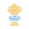 Niannyyhouse 20cm Stuffed Toy Clothes Pink Rabbit Duck Hat Shirt Pants Kindergarten Set Dress Up Cotton Doll Accessories (Yellow)