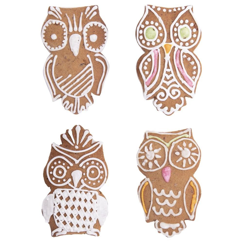 Steel Owl Cookie Cutter 7 Cm