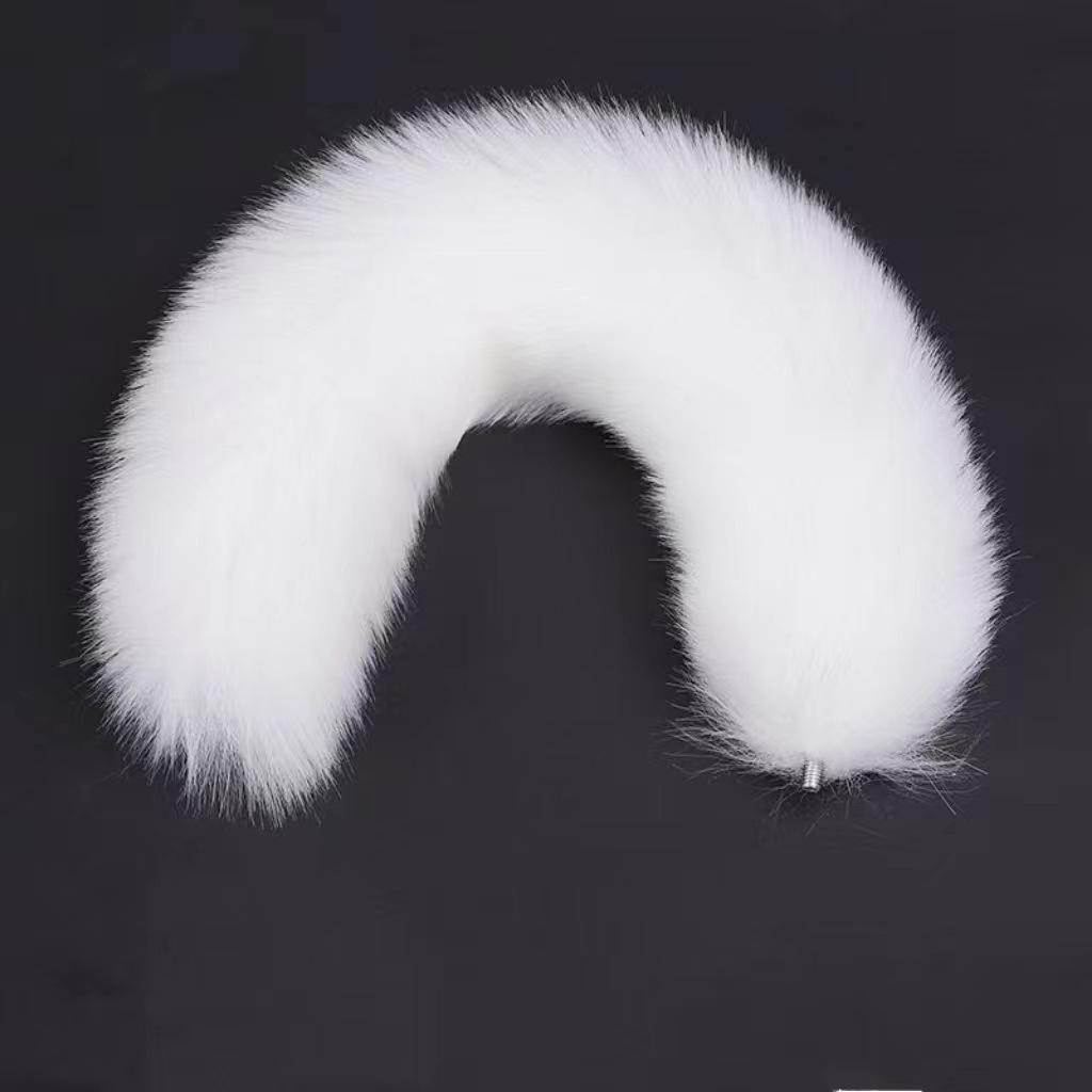 Removable Fox Tail Anal Plug - Beginner's Small Size Anal Dilator