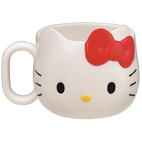 Skater Die-Cut Mug 240ml Hello Kitty Sanrio KD1
