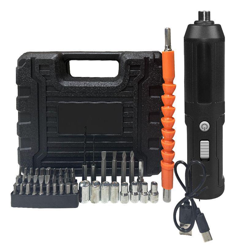 USB Rechargeable High-Torque Lithium Mini Electric Screwdriver Set
