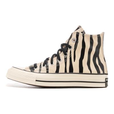 Chuck 70 High Glow-In-The-Dark Zebra Print Men Sneakers Green Light-Dune Black A15032C