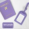PU Leather Passport and Luggage Tag Set
