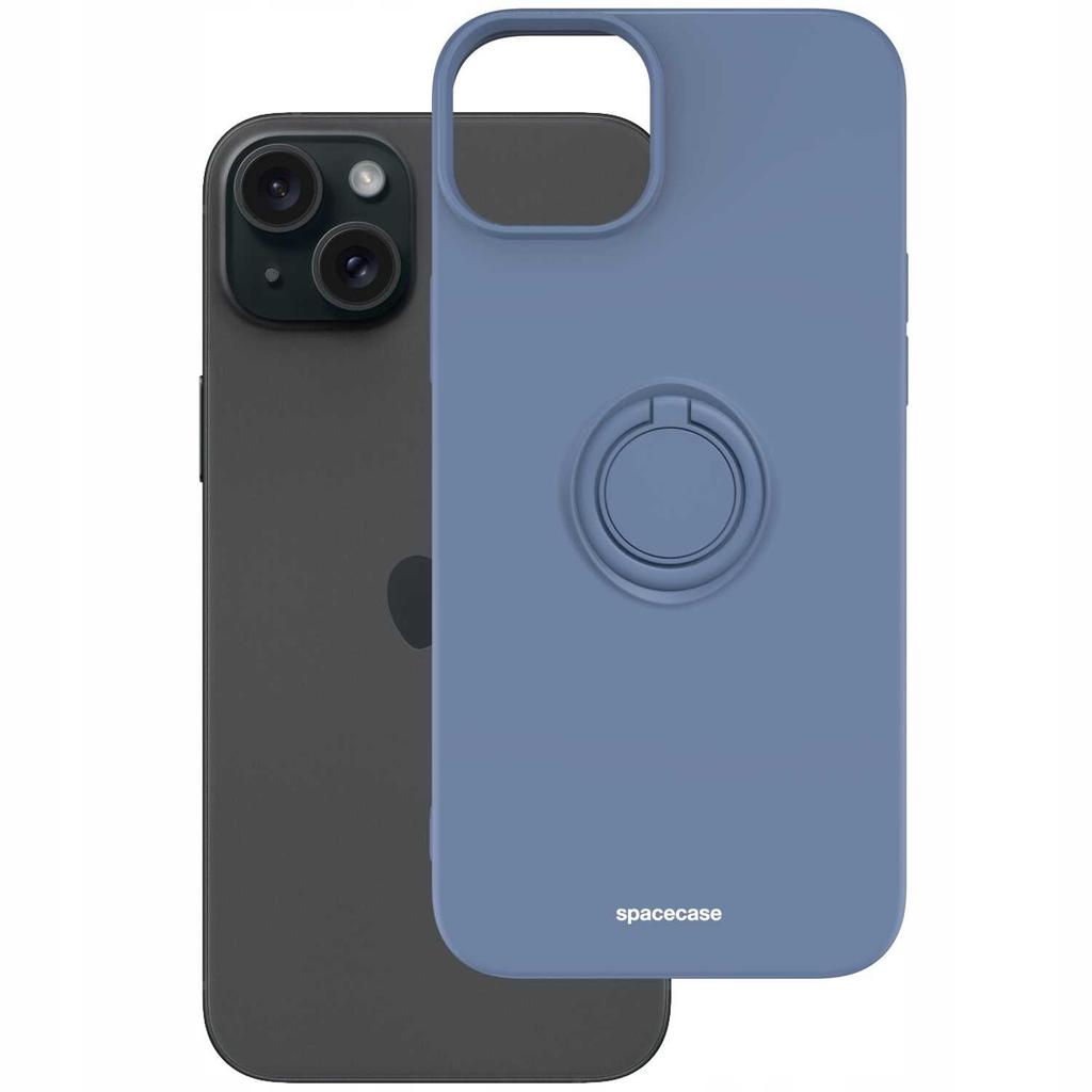 Sc Silicone Ring Iphone 15 Plus Blue