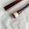 Ensemble de Pinceaux Contour Visage Pinceau Fond de Teint Blush et Pinceau Édition Éclairage Ambiant Kit de Pinceaux de Maquillage 2 pièces