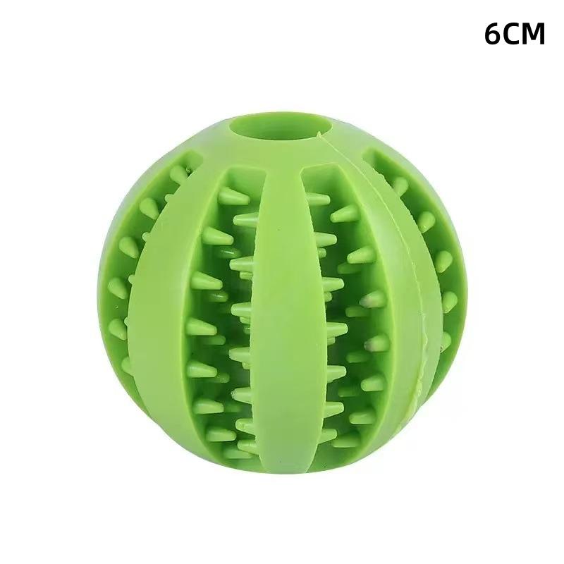 Pet Tooth Cleaning Chewing Food Leak Ball Interactive Tug Dog Rope Toy Dogs Chew Slow Feeding Boredom Relief Rope Ball Toys