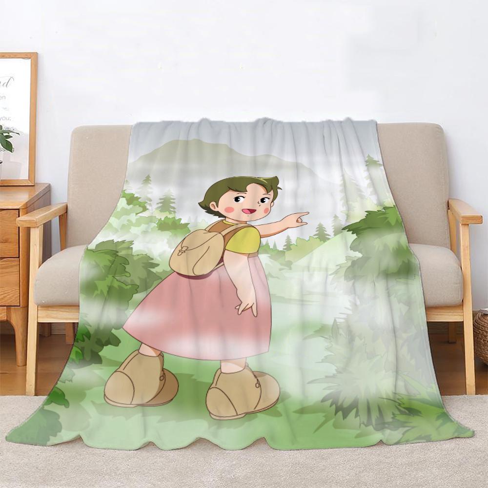 Heidi Throw Blanket Oversized 200x300 Beach Towel Luxury Blankets & Throws Home Interior Knitted Plaid Microfiber Bedding Knee &