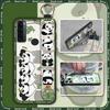 Phone Holder Shockproof Phone Case For TCL 20 SE Cartoon Protective Back Cover Lanyard Cute Wrist Strap Durable Ring