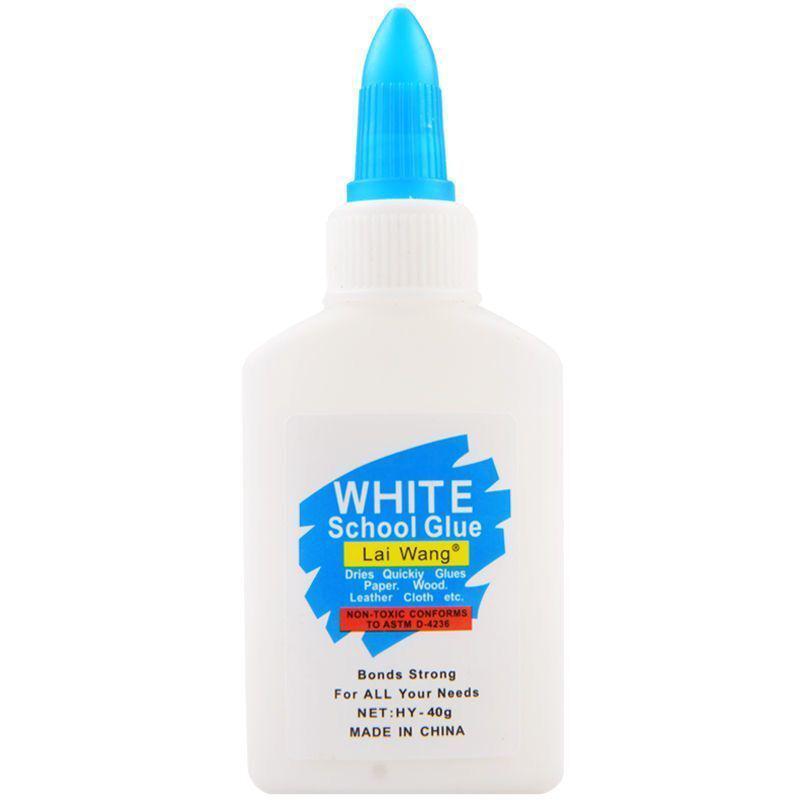 Large White Quick-Dry Kids' Craft Glue - Ideal for Kindergarten & DIY Woodworking
