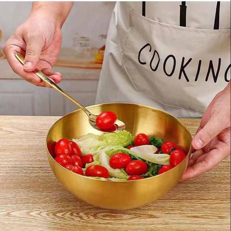 Lijia Stainless Steel Korean Salad Bowl Set