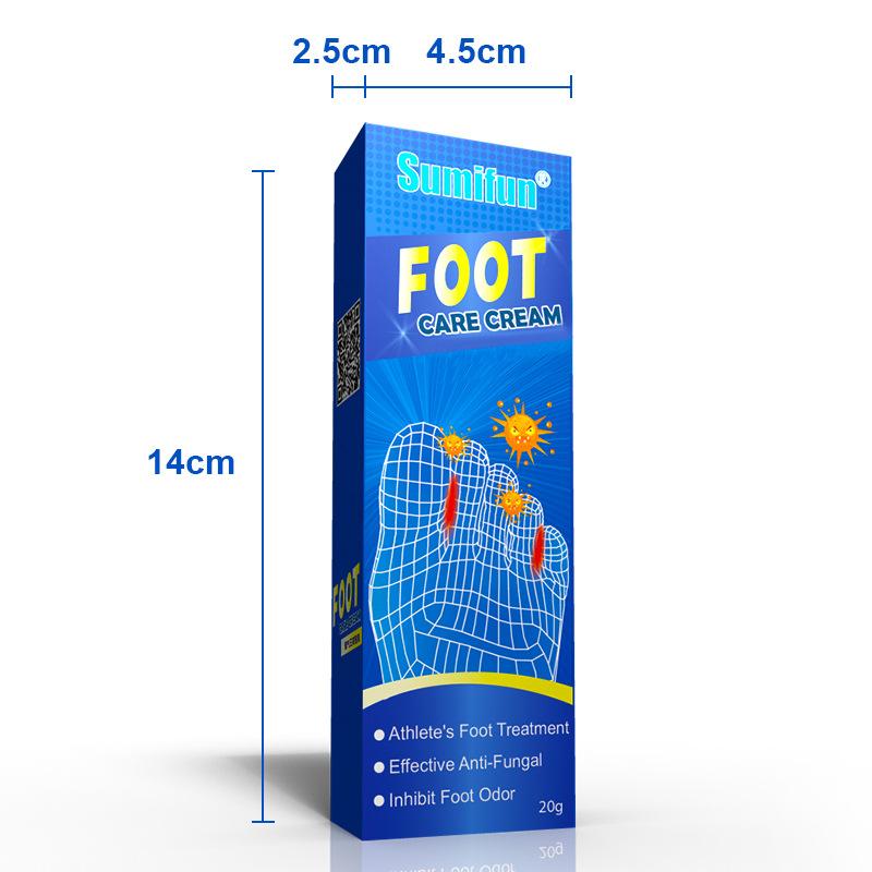 Sumifun Toe Fungus Cream Athlete's Foot Spray Foot Odor Relief Deodorizing Health Ointment 30g