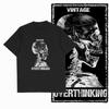 Coolmind ZF008 100% Cotton Big Size Exclusive Graphic Men T Shirt Cool High Quality Men Tshirt Loose Unisex Tee Shirts Tops