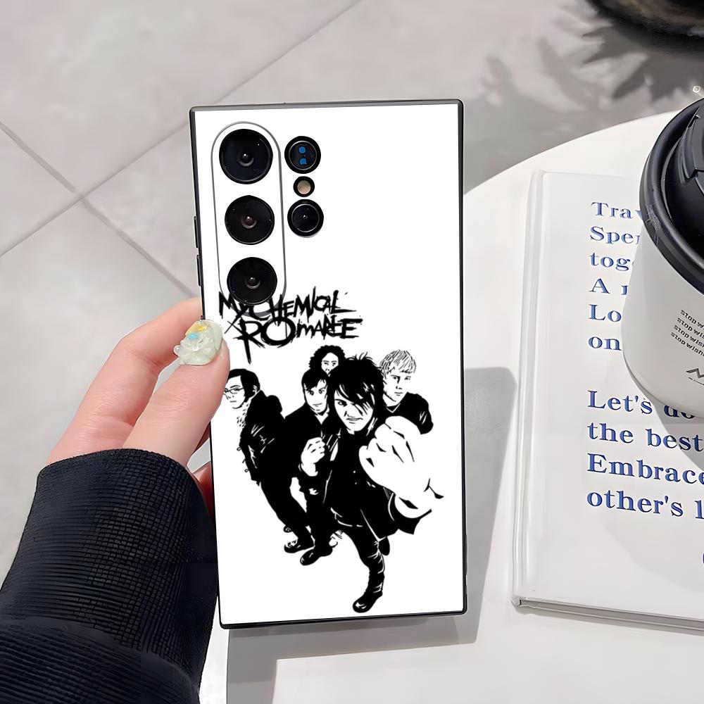 

Rock Band My C-chemical Romance Phone Case For Samsung S26 Ultra S25 Edge Ultra S23 S22 S21 S20 Ultra Plus S24 Fe Cover Samsung S24 Plus