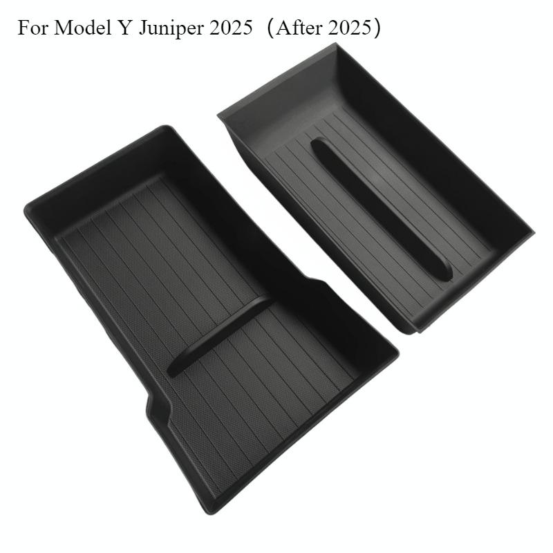 For Tesla Model Y Launch Juniper 2025 Model 3 Highland 2024 Center Console Eyeglasses Storage Box Armrest Box Silicone Pad